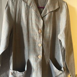 Elegant Gray Women's Jacket